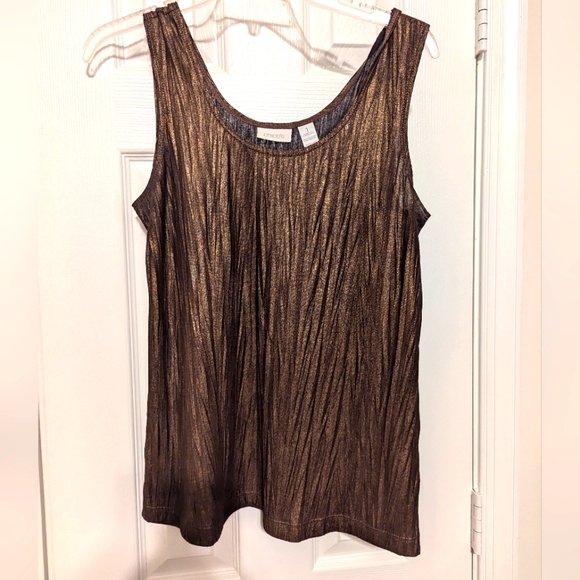 Brown metallic shell, Chicos - Picture 1 of 4